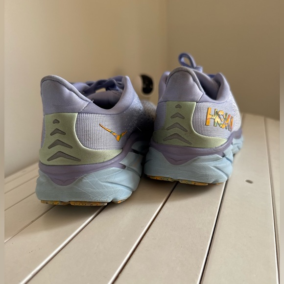 HOKA Clifton 8 Lavender / Pastel Blue - Women’s Size 7.5 - Picture 4 of 11